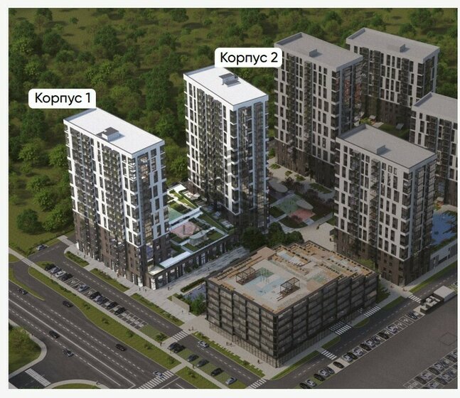 53,3 м², 2-комнатная квартира 13 626 836 ₽ - изображение 33