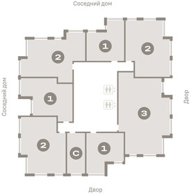 Квартира 45 м², 1-комнатная - изображение 2