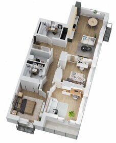 Квартира 85,5 м², 3-комнатная - изображение 2
