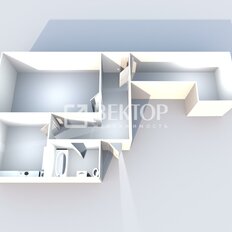 Квартира 51,2 м², 1-комнатная - изображение 2