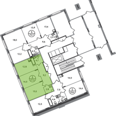 Квартира 57 м², 2-комнатная - изображение 2