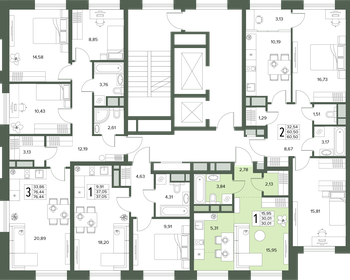 Квартира 30 м², 1-комнатная - изображение 2