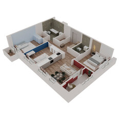 Квартира 94,2 м², 4-комнатная - изображение 3