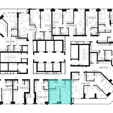 Квартира 36,4 м², 1-комнатная - изображение 3