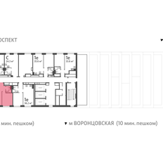 Квартира 34 м², 1-комнатная - изображение 2
