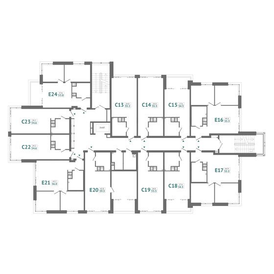 30,5 м², квартира-студия 6 300 000 ₽ - изображение 9