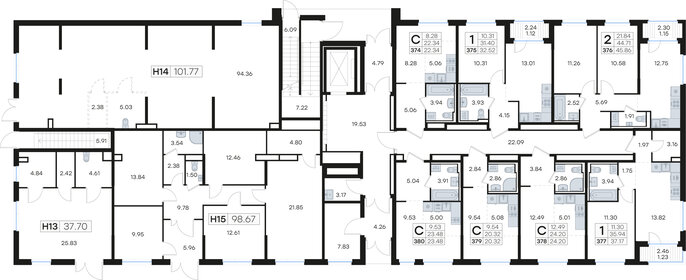 Квартира 37,2 м², 1-комнатная - изображение 2