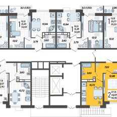 Квартира 50,5 м², 2-комнатная - изображение 2