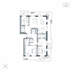 Квартира 189,5 м², 2-комнатная - изображение 2