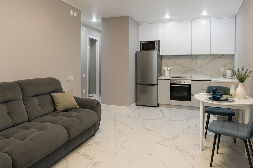 47 м², 1-комнатная квартира 2 500 ₽ в сутки - изображение 31