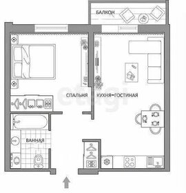 Квартира 42,7 м², 2-комнатная - изображение 1