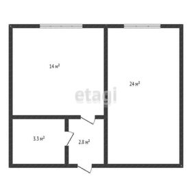 Квартира 48 м², 1-комнатная - изображение 1