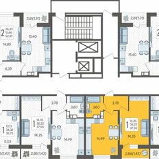 Квартира 37,7 м², 1-комнатная - изображение 2