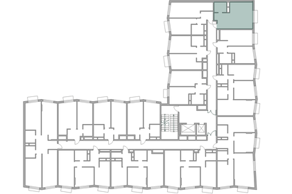 Квартира 30 м², студия - изображение 3