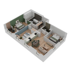 Квартира 88,9 м², 4-комнатная - изображение 3
