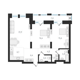 Квартира 78,8 м², 3-комнатная - изображение 1