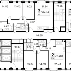 Квартира 78,9 м², 2-комнатные - изображение 3