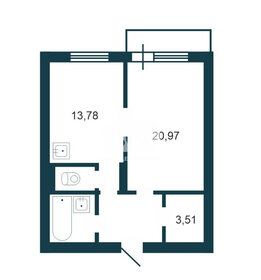 Квартира 48,9 м², 1-комнатная - изображение 1
