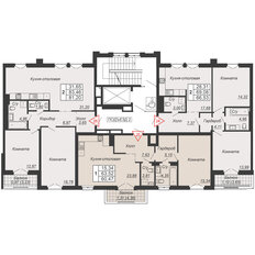 Квартира 81,2 м², 2-комнатная - изображение 2