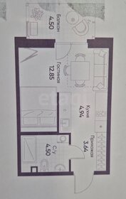 Квартира 26 м², студия - изображение 1