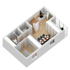 Квартира 154,4 м², 2-комнатная - изображение 2