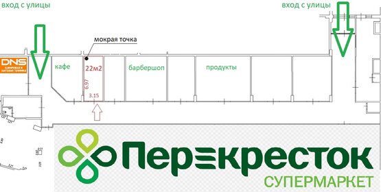 22 м², торговое помещение - изображение 5