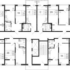 Квартира 42 м², 2-комнатная - изображение 3