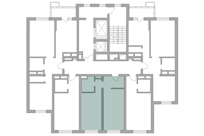 Квартира 39,5 м², 1-комнатная - изображение 3