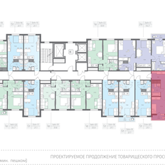 Квартира 72,8 м², 3-комнатная - изображение 2