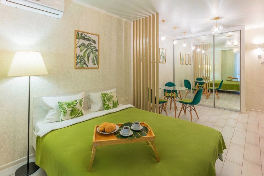 42 м², квартира-студия 6 990 ₽ в сутки - изображение 36