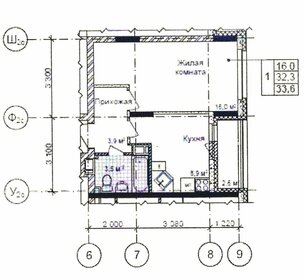 Квартира 31,5 м², 1-комнатная - изображение 1