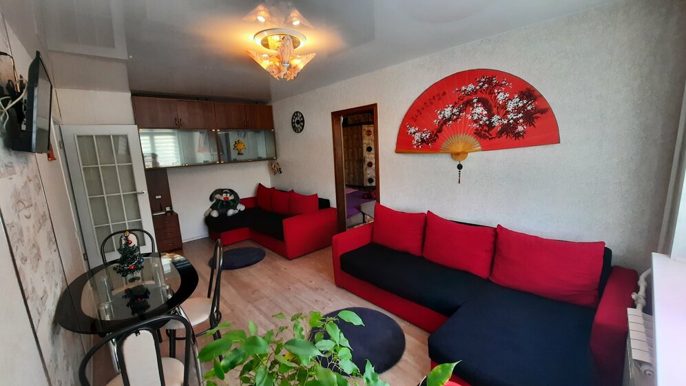 55 м², 1-комнатная квартира 3 000 ₽ в сутки - изображение 51