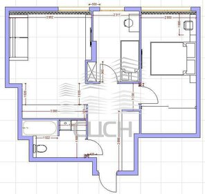 Квартира 58,8 м², 3-комнатная - изображение 1
