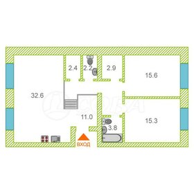 Квартира 91 м², 3-комнатная - изображение 1