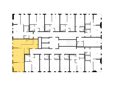 Квартира 65,7 м², 2-комнатная - изображение 2