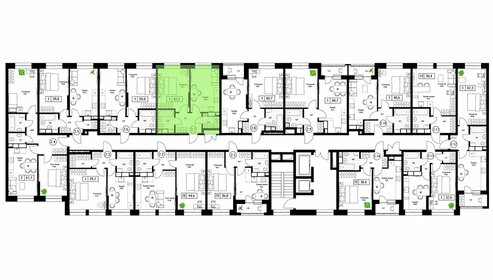 Квартира 42,2 м², 1-комнатная - изображение 2