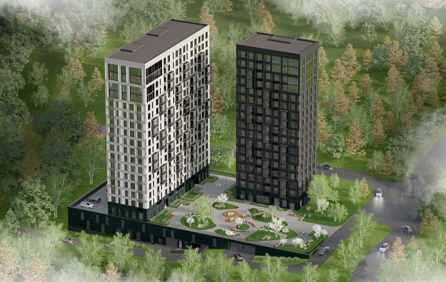 30,2 м², 1-комнатная квартира 5 500 000 ₽ - изображение 100