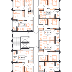 Квартира 64,8 м², 2-комнатная - изображение 2