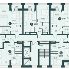 Квартира 27,7 м², студия - изображение 2