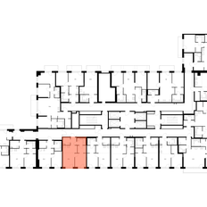 Квартира 37,8 м², 1-комнатная - изображение 2
