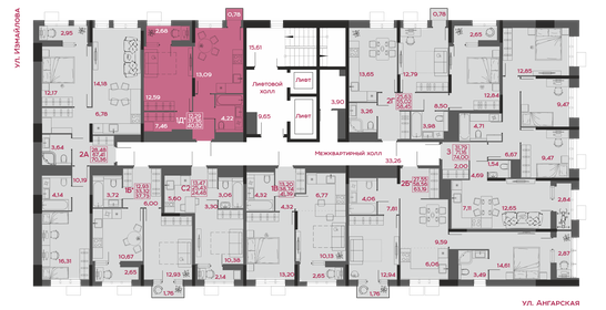 Квартира 40,8 м², 1-комнатная - изображение 2