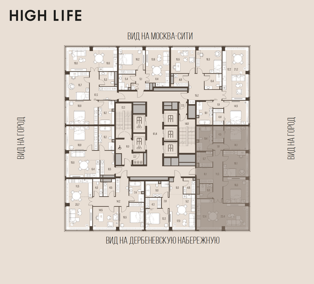 505 м², 5-комнатная квартира 293 900 000 ₽ - изображение 139