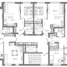 Квартира 39 м², 1-комнатная - изображение 2