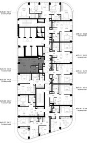 Квартира 34 м², студия - изображение 2