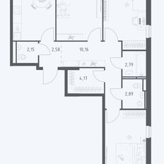 Квартира 78,5 м², 3-комнатная - изображение 5