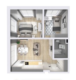 Квартира 50,9 м², 3-комнатная - изображение 2