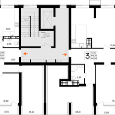 Квартира 100,3 м², 3-комнатная - изображение 2