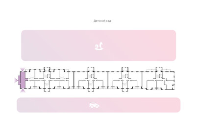 Квартира 46,7 м², 1-комнатная - изображение 2