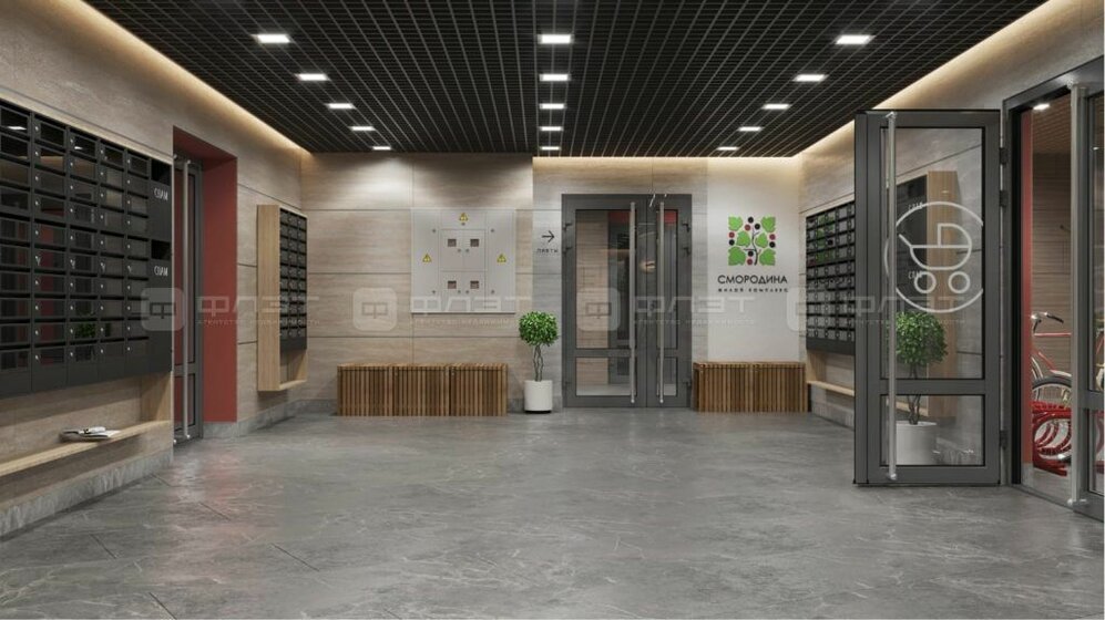 45,8 м², 1-комнатная квартира 8 500 000 ₽ - изображение 68