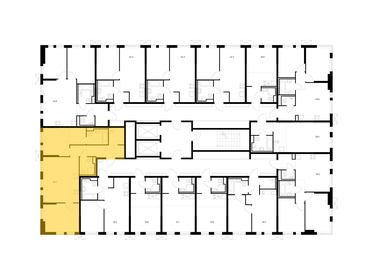 Квартира 65,7 м², 2-комнатная - изображение 2